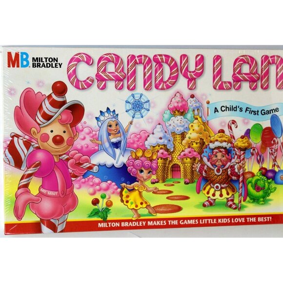 NEW Vtg 1997 Candy Land Board Game Factory Sealed 1984 Milton Bradley - Picture 2 of 10